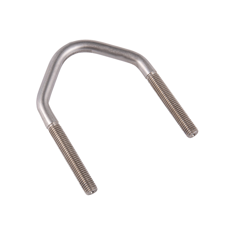 Stainless Steel U-shaped clamp with Screw Thread